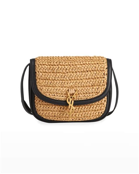 ysl kaia raffia|SAINT LAURENT .